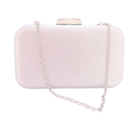 Srebrna kopertówka damska KD688007