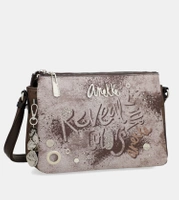 Torebka na ramię crossbody trzy komory Anekke Core Mantle 39883-184
