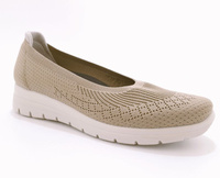 Elastyczne półbuty damskie na haluksy beżowe Fly Flot 27 J46 KX r36