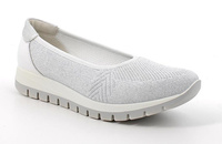 Sportowe baleriny damskie wsuwane srebrne Igi&Co 5660411 r38