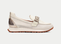 Wsuwane półbuty damskie w kolorze beżowym Hispanitas HV253948 r.40