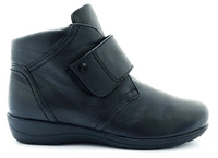 Wygodne Skórzane Botki Caprice  26457-41 Czarny r36