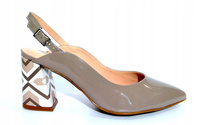 Loretta Vitale eleganckie ozdobny obcas 10045 r40