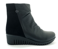 Wygodne Botki Skórzane Sokolski ES Z23-206 Czarne 41