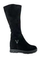 Kozaki Na Ukrytej Koturnie Loretta Vitale B532 Czarne r40