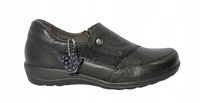 Wygodne półbuty Caprice 24601-29 czarne r37
