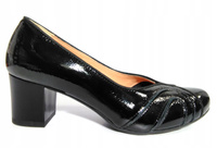 Espirito C395/95 H czółenka czarne haluksy 40 CZARNY NAPLAK