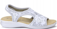 Elastyczne sandały SANITAL FLEX 8056.17 białe r42