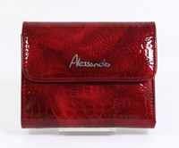 Portfel Skórzany Czerwony Alessandro Paoli 68-42