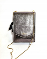 NOBO wizytowa torebka NBAG-D4180-C025 srebna mała