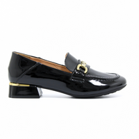 Lakierowane półbuty mokasyny ze skóry Loretta Vitale W2439202A r37