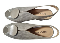 BOCCATO Sandały Srebne 532.1150.20 r.36