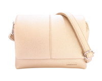 Złota listonoszka damska z klapką Luigisanto HS123#