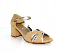 Caprice eleganckie komfortowe 28311 beż r36